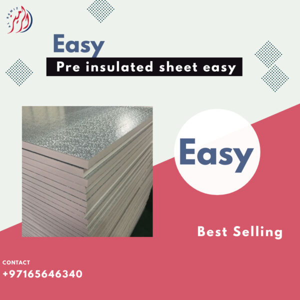 Easy Pre-Insulated Sheet - Insulation solution for roofing and walls